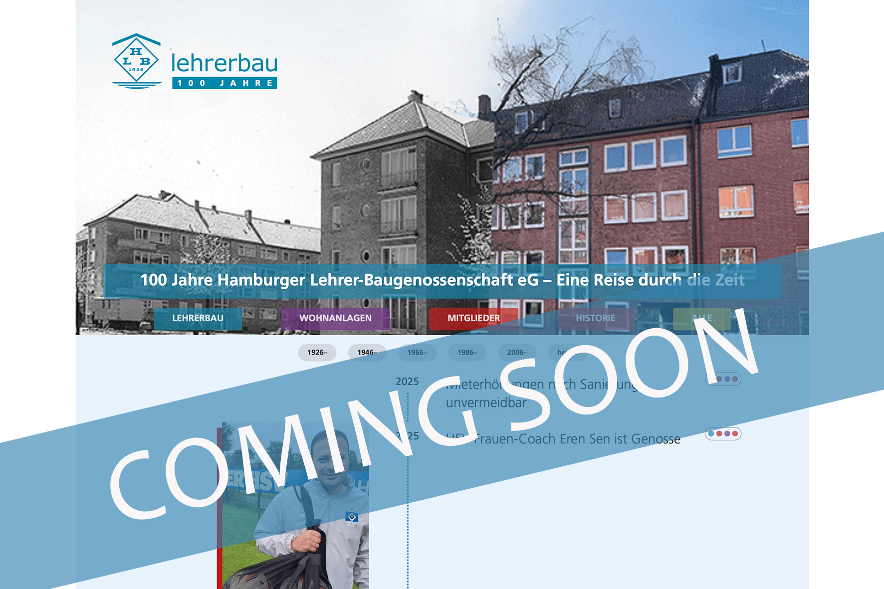 Baustelle 100Jahre Lehrerbau